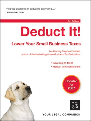 cover image of Deduct It!